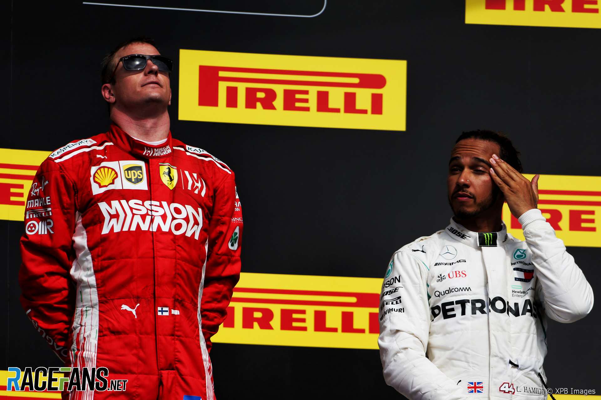 Kimi Raikkonen, Lewis Hamilton, Circuit of the Americas, 2018