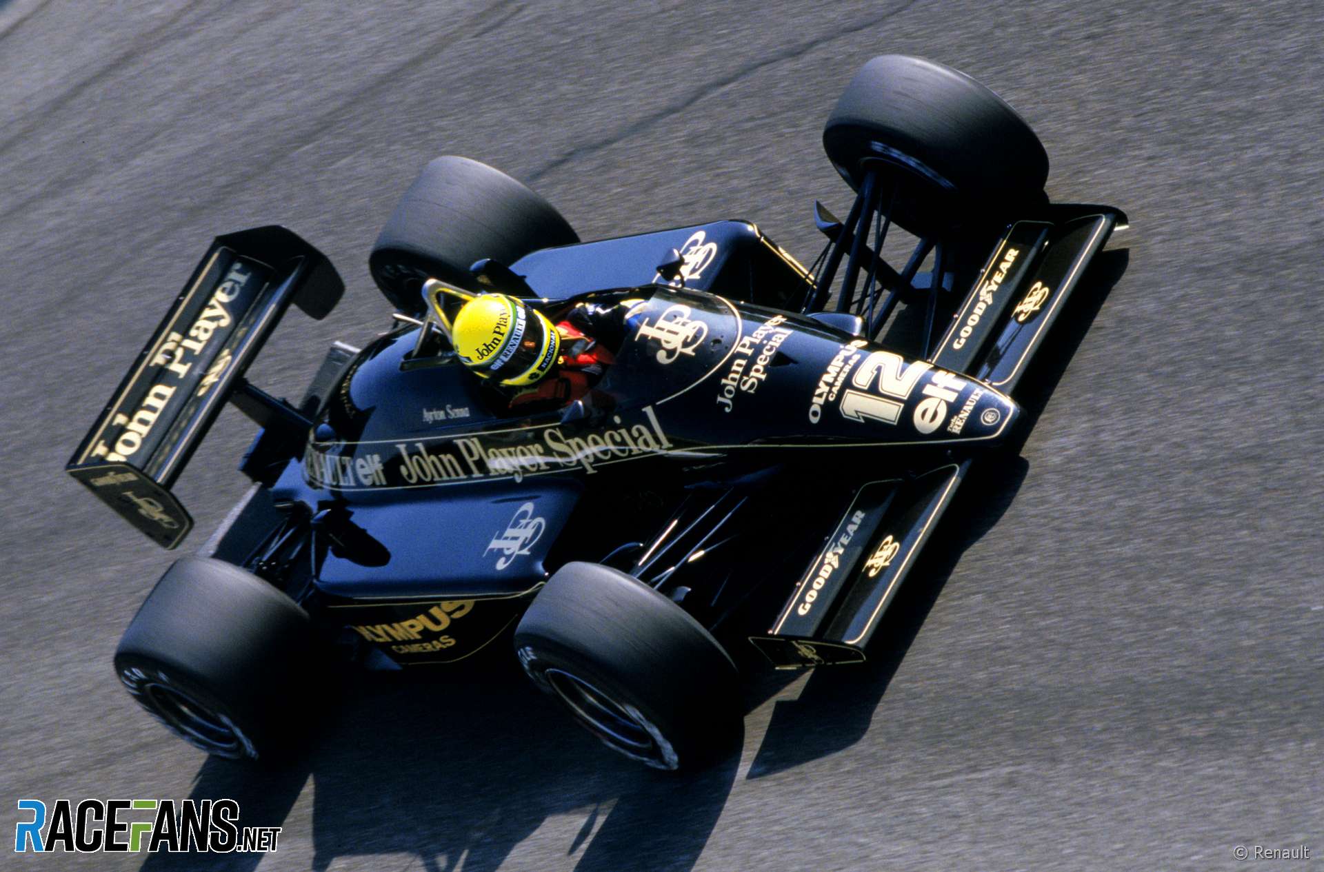 Ayrton Senna, Lotus, Monza, 1985