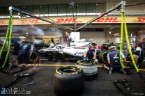 Williams pit stop practice, Autodromo Hermanos Rodriguez, 2018