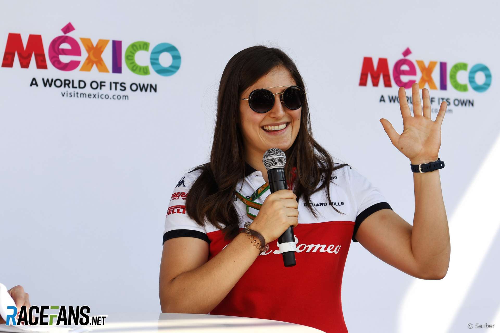Tatiana Calderon, Sauber, Circuit of the Americas, 2018