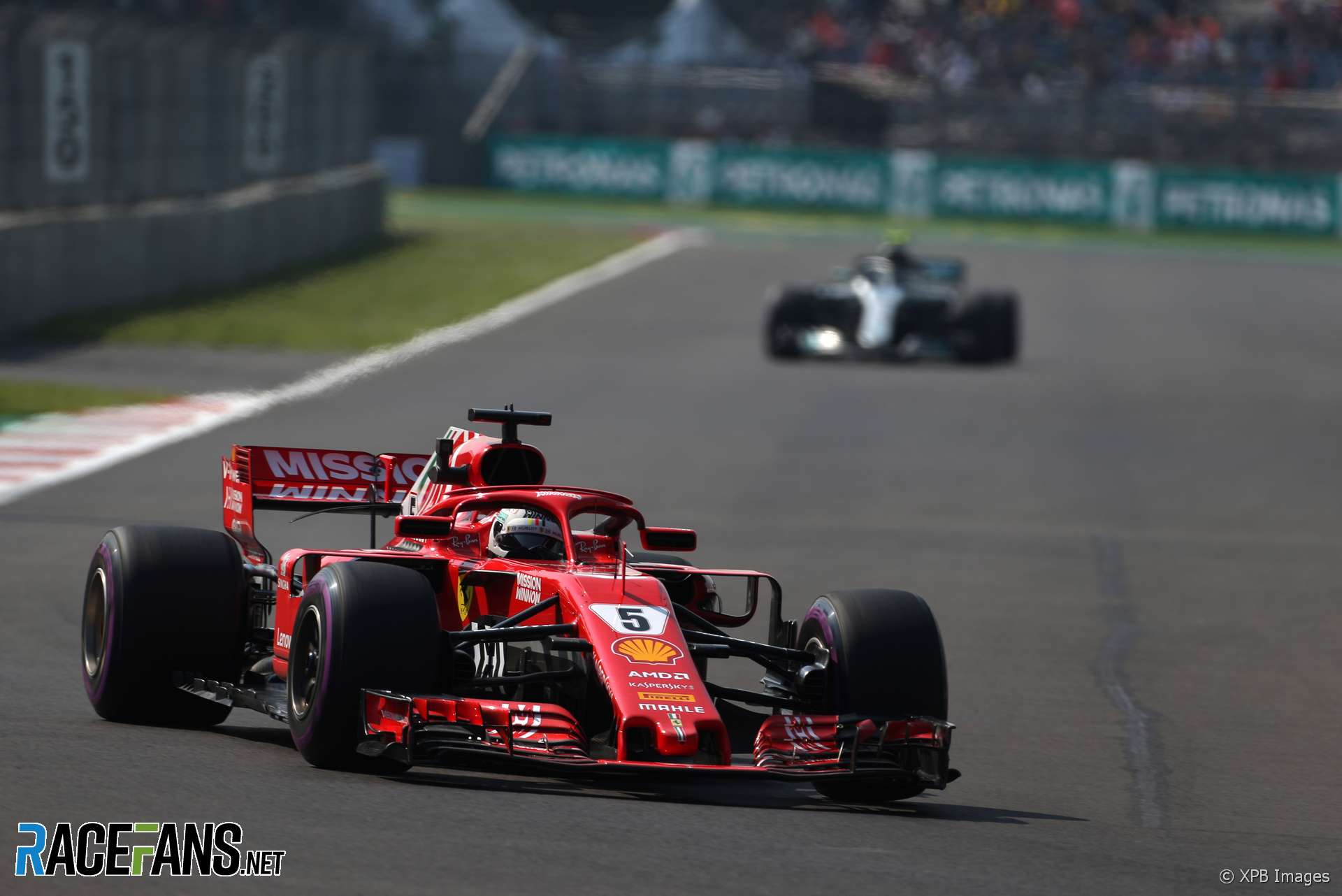 Sebastian Vettel, Ferrari, Autodromo Hermanos Rodriguez, 2018