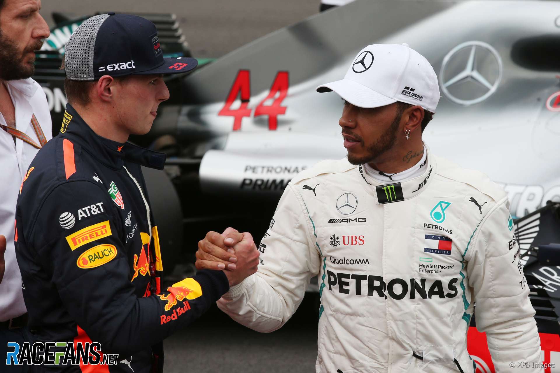Max Verstappen, Lewis Hamilton, Autodromo Hermanos Rodriguez, 2018