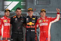 Sebastian Vettel, Max Verstappen, Kimi Raikkonen, Circuit of the Americas, 2018