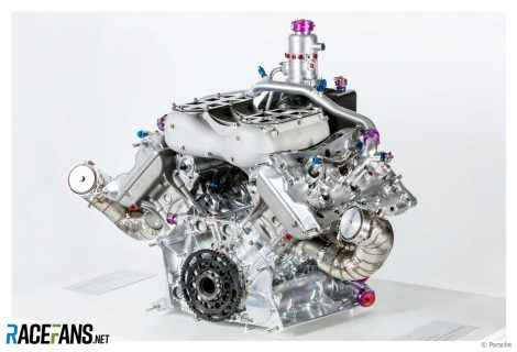 Porsche 919 hybrid V4 engine
