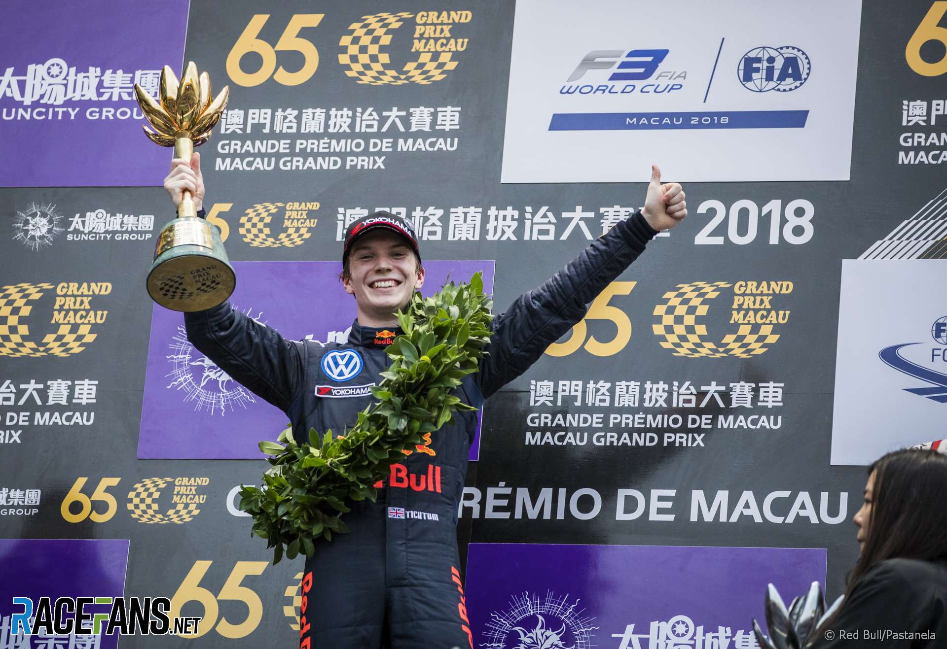 Dan Ticktum, F3, Macau Grand Prix, 2018