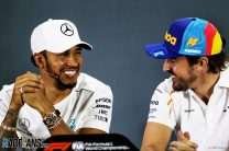 Lewis Hamilton, Fernando Alonso, Yas Marina, 2018