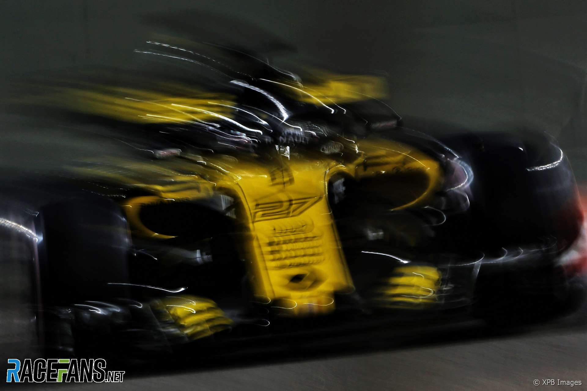 Nico Hulkenberg, Renault, Yas Marina, 2018