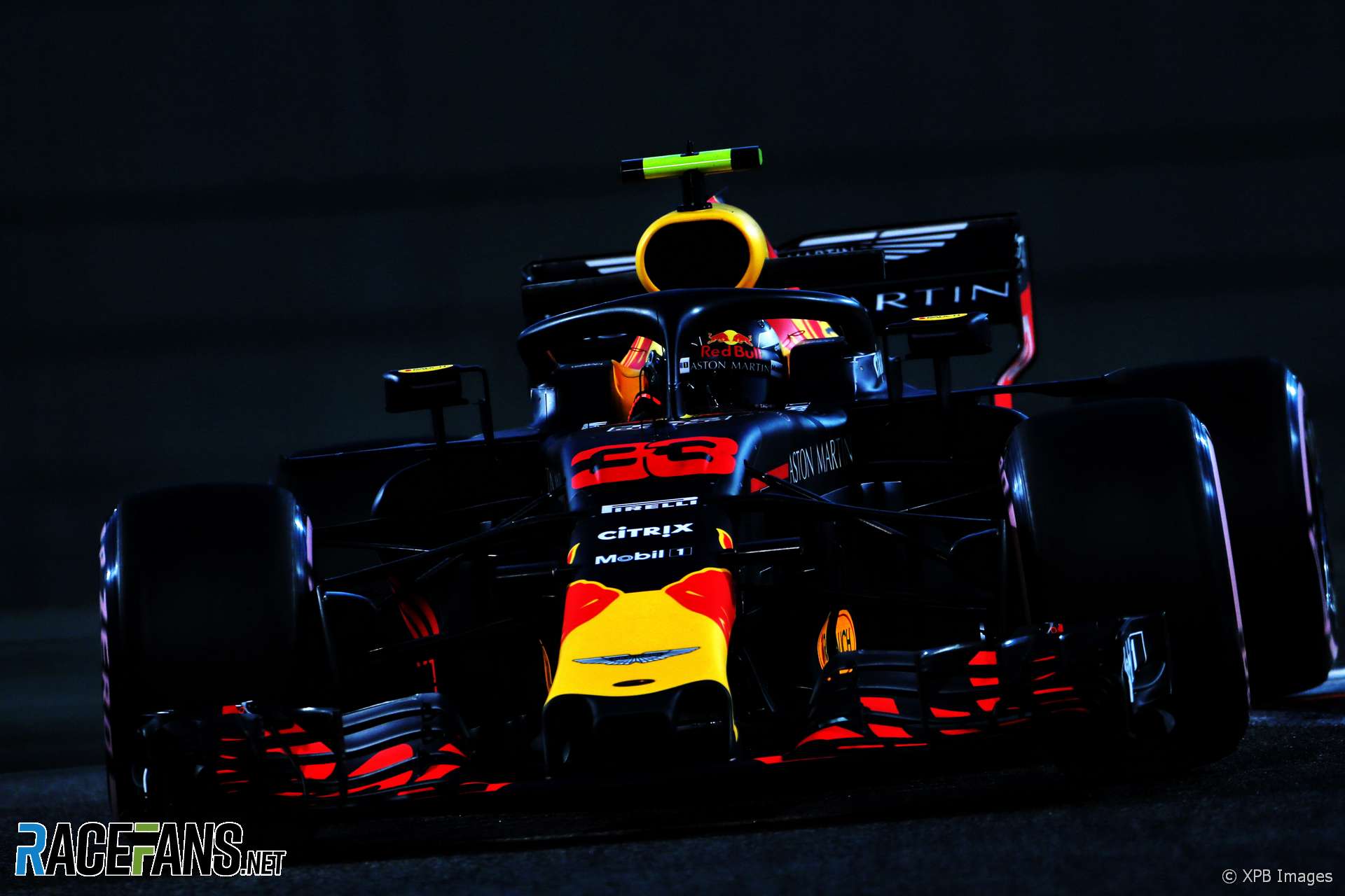 Max Verstappen, Red Bull, Yas Marina, 2018