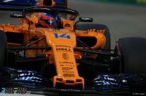Alonso given three penalty points for repeatedly cutting track in last race