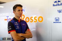 Albon: Formula E test will help with F1 transition