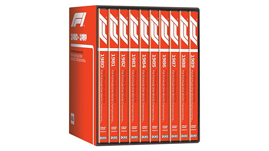 F1 1980s DVD box set