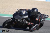 Lewis Hamilton, Crescent Racing Yamaha Superbike test, Jerez, 2018