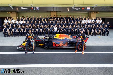 Red Bull F1 team information
