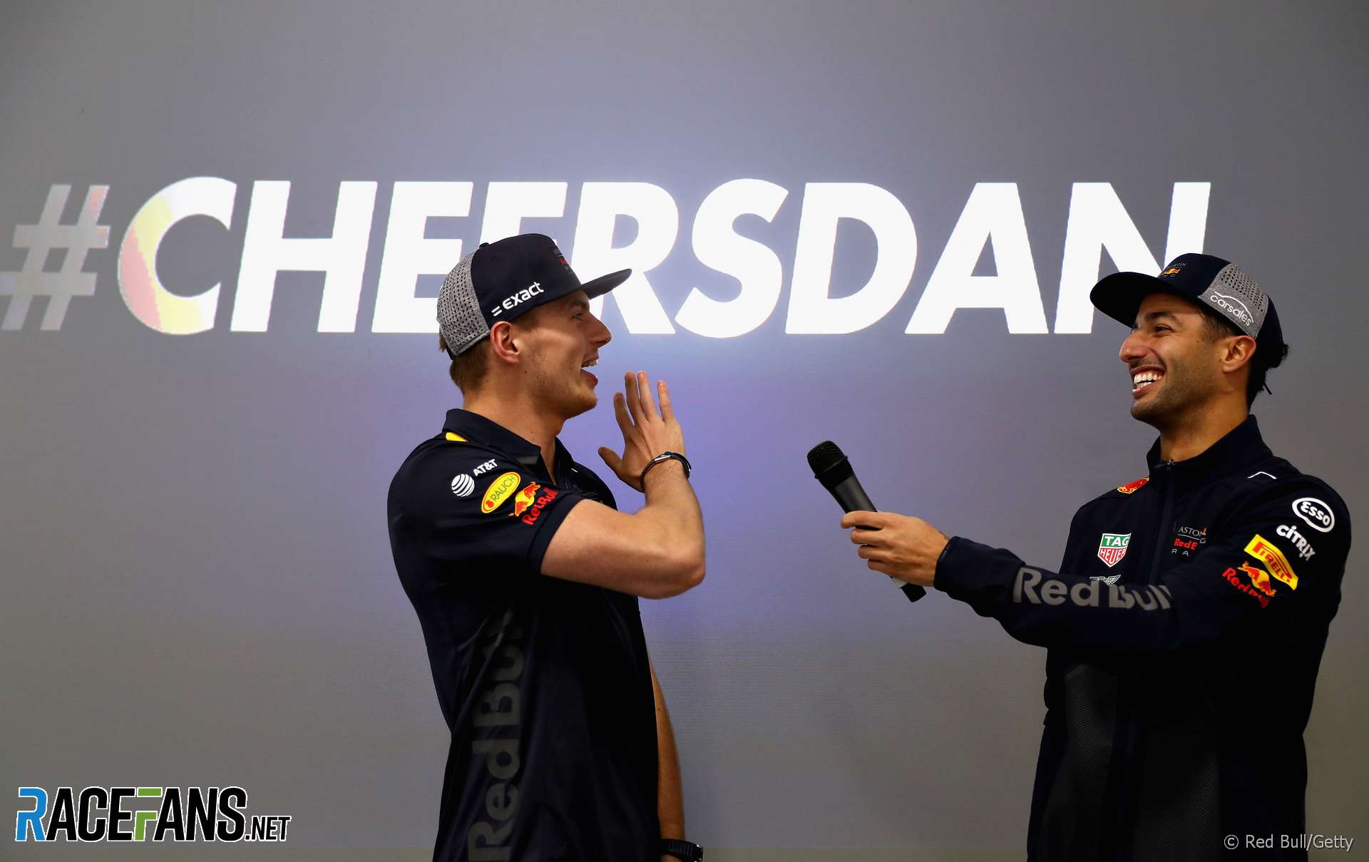 Max Verstappen, Daniel Ricciardo, Red Bull, 2018
