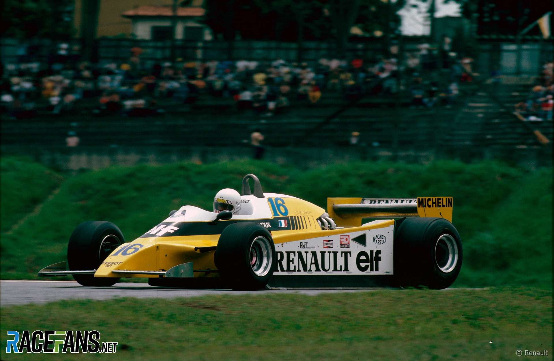 Rene Arnoux, Renault, 1980