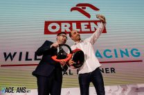 Robert Kubica, PKN Orlen press conference, 2019