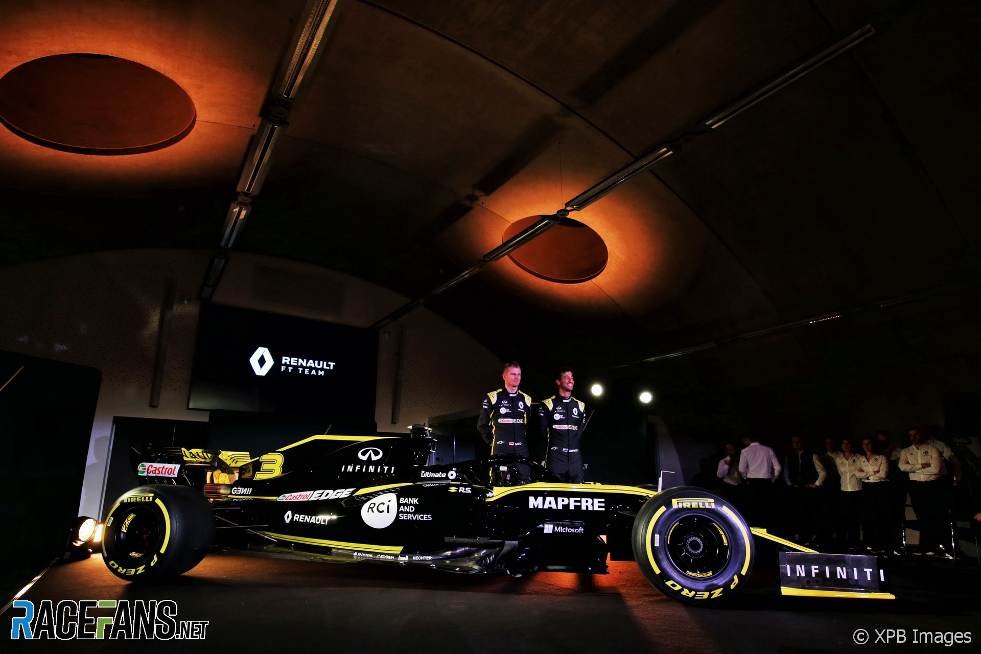 Renault F1 livery launch, 2019