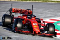 Ferrari leads McLaren on first day of testing in Spain