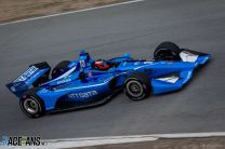 Felix Rosenqvist, Ganassi, IndyCar testing, Laguna Seca, 2019