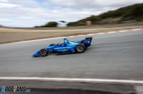 Felix Rosenqvist, Ganassi, IndyCar testing, Laguna Seca, 2019