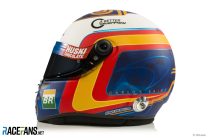 Carlos Sainz 2019 Race Helmet – Left Side – Branded