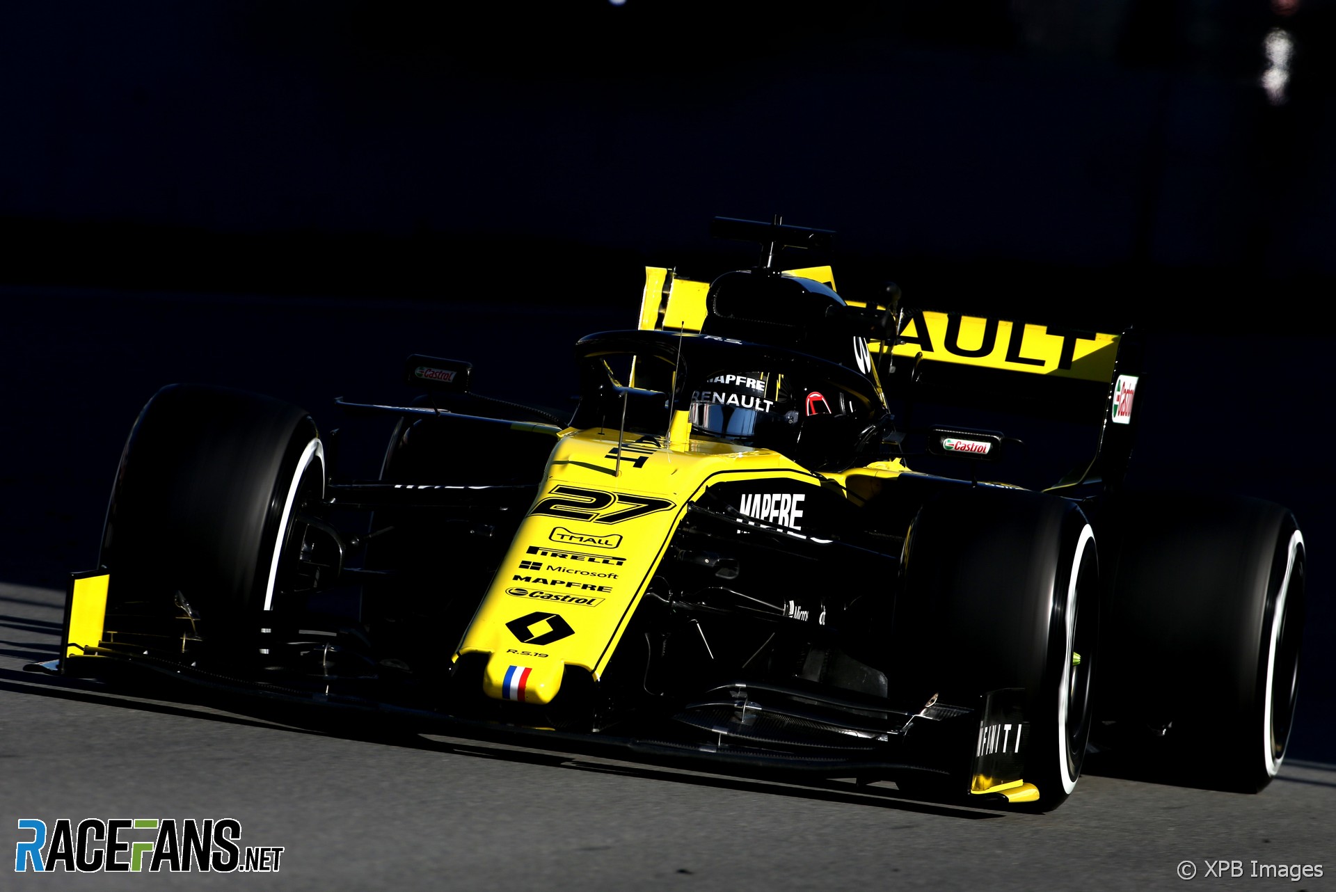 Nico Hulkenberg, Renault, Circuit de Catalunya, 2019