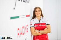 Tatiana Calderon, Alfa Romeo, Circuit de Catalunya, 2019