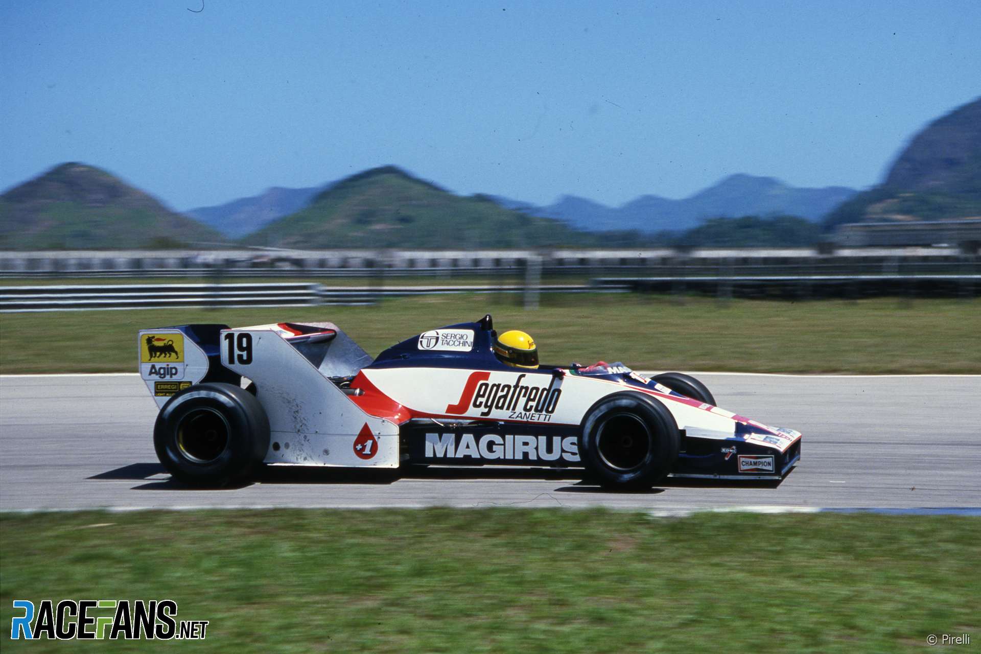 Ayrton Senna, Toleman, Jacarepauga, 1984