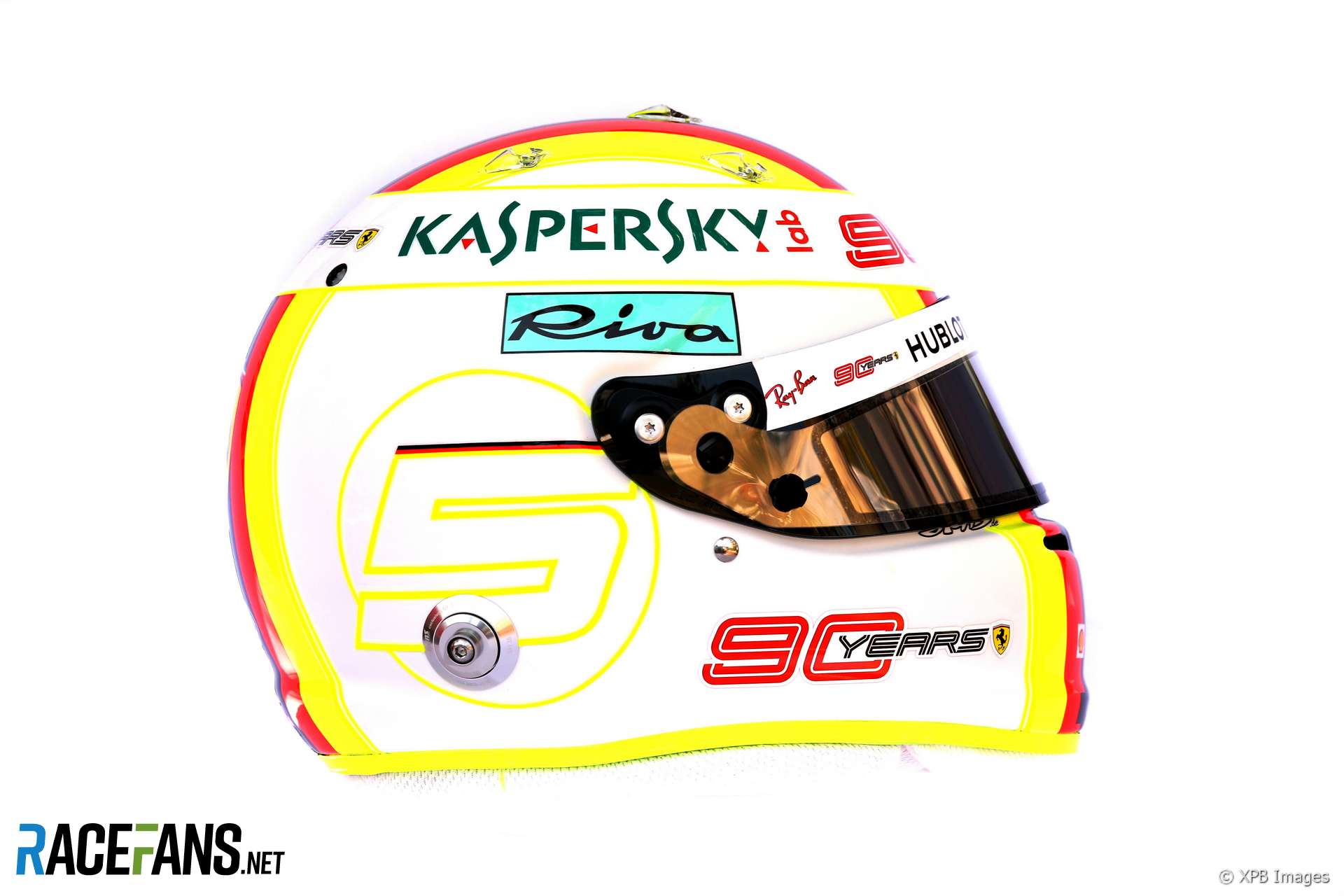Sebastian Vettel helmet, 2019
