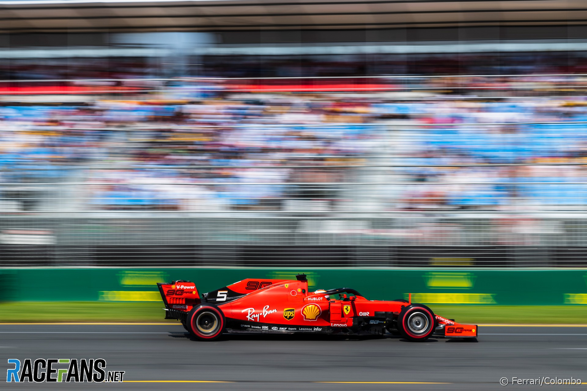 Sebastian Vettel, Ferrari, Albert Park, 2019