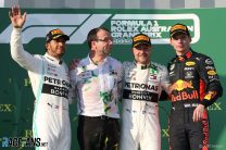 Lewis Hamilton, Valtteri Bottas, Max Verstappen, Albert Park, 2019