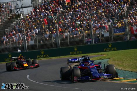 Daniil Kvyat, Toro Rosso, Albert Park, 2019