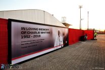 Charlie Whiting tribute, Bahrain International Circuit, 2019