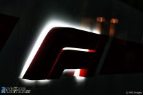 F1 logo, Bahrain International Circuit, 2019