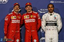 Sebastian Vettel, Charles Leclerc, Lewis Hamilton, Bahrain International Circuit, 2019