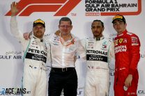 Valtteri Bottas, Lewis Hamilton, Charles Leclerc, Bahrain International Circuit, 2019