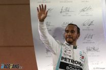 Hamilton inherits win as Leclerc’s Ferrari fails him