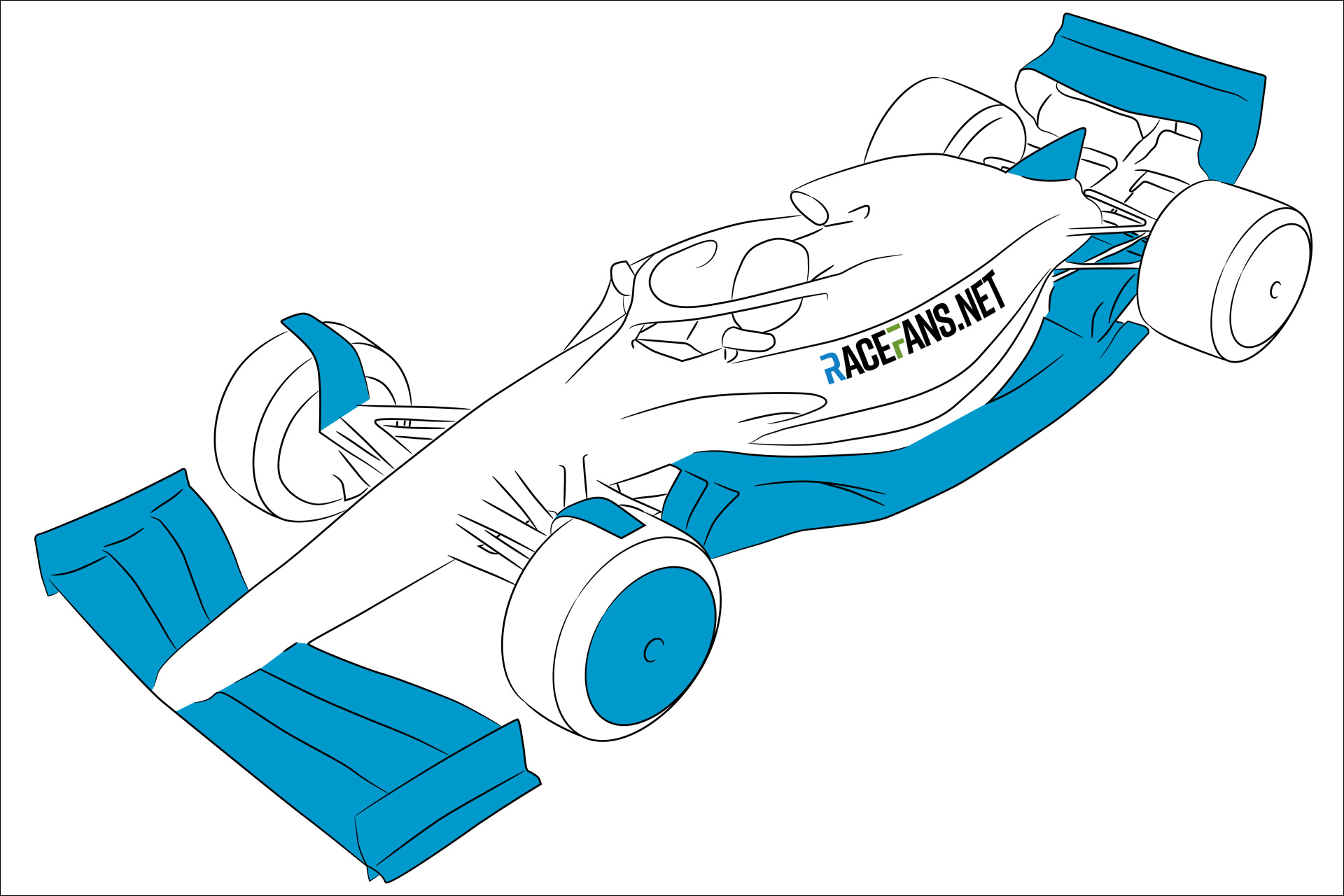 F1 2021 India concept model