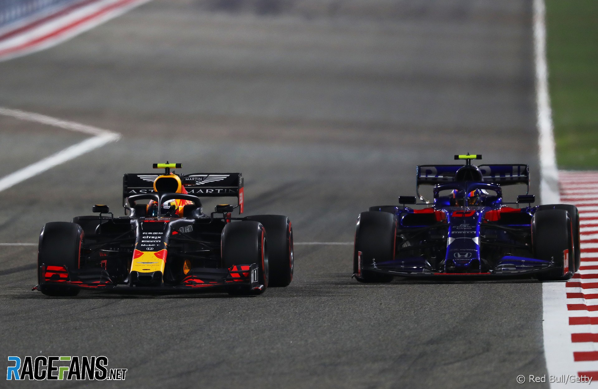 Pierre Gasly, Alexander Albon, Bahrain International Circuit, 2019