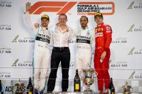 Valtteri Bottas, Lewis Hamilton, Charles Leclerc, Bahrain International Circuit, 2019