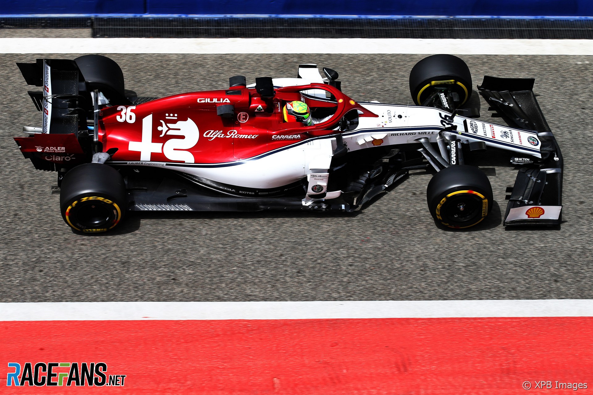 Mick Schumacher, Alfa Romeo, Bahrain International Circuit