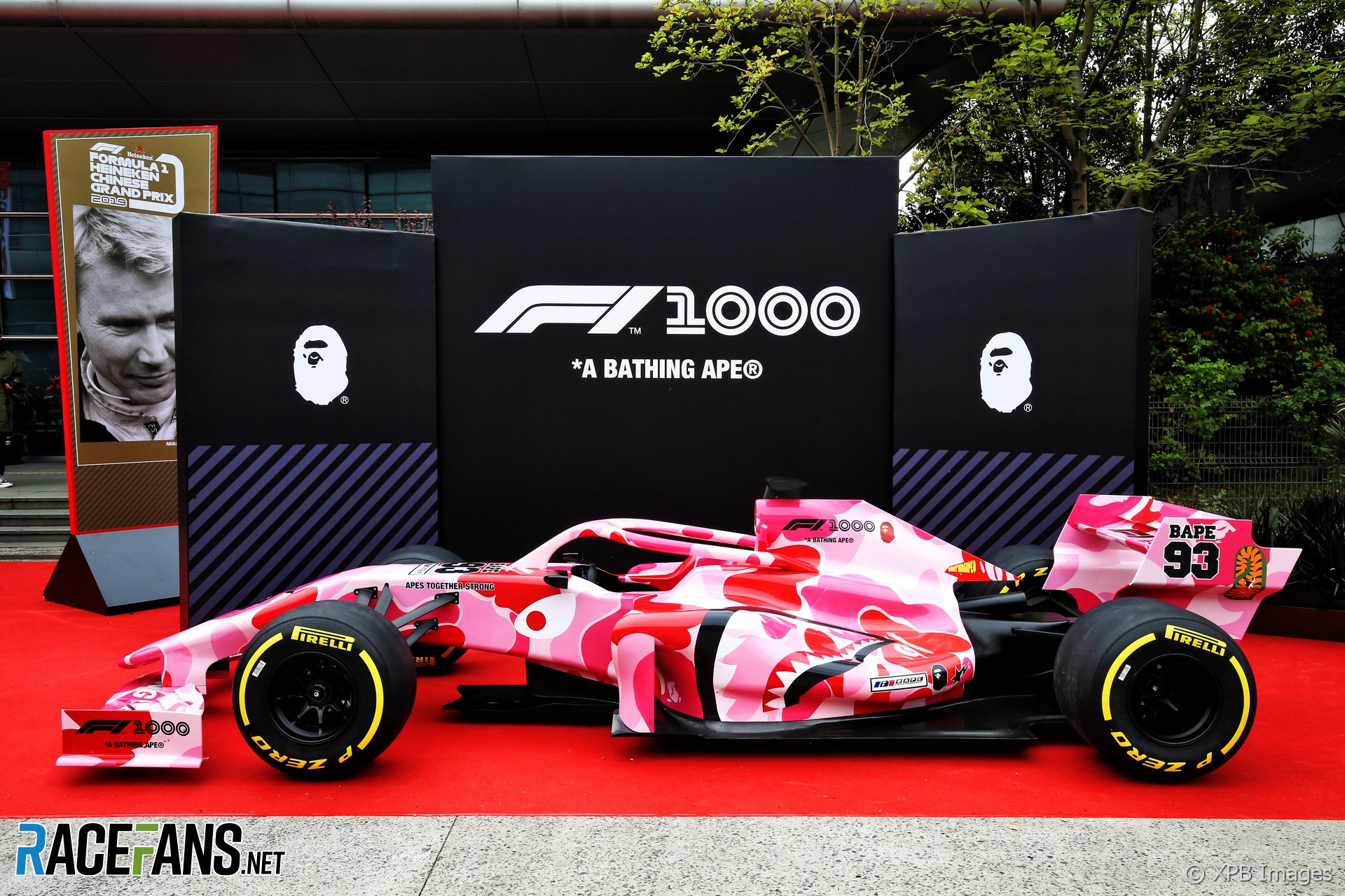 1000th race car, Shanghai International Circuit, 2019
