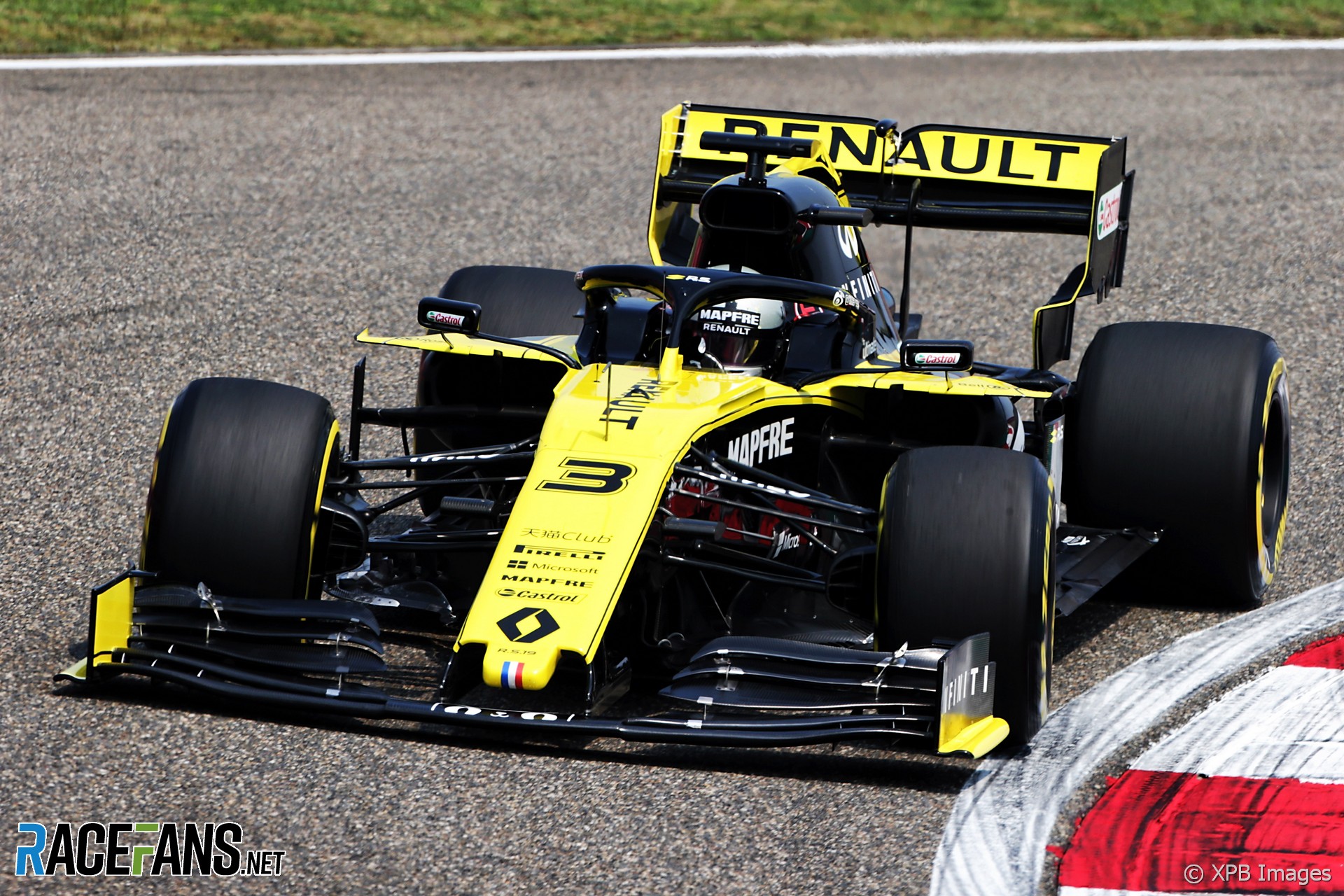 Daniel Ricciardo, Renault, Shanghai International Circuit, 2019