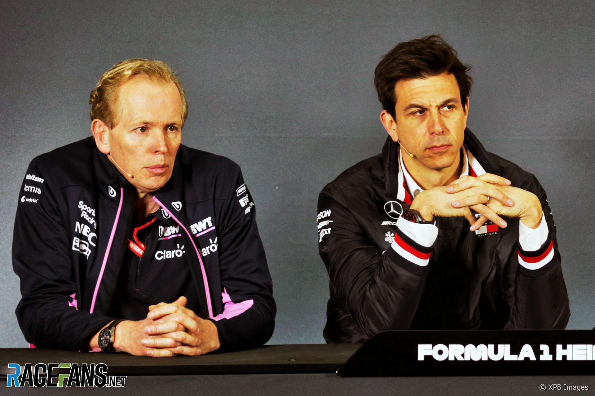 Andrew Green, Toto Wolff, 2019