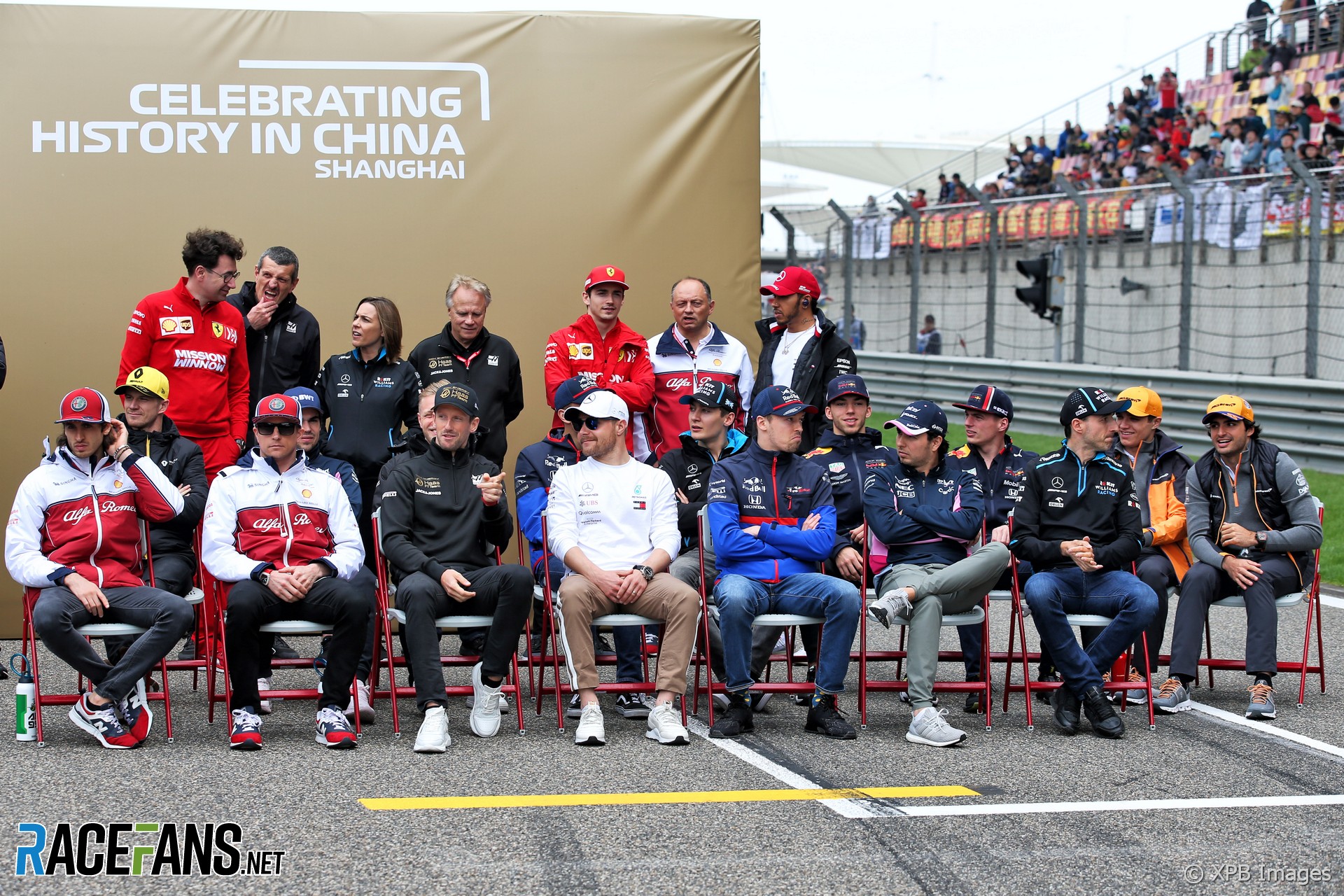 1000th F1 race photograph, Shanghai International Circuit, 2019