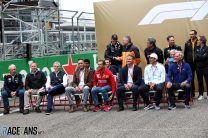 1000th F1 race group photograph, Shanghai, 2019