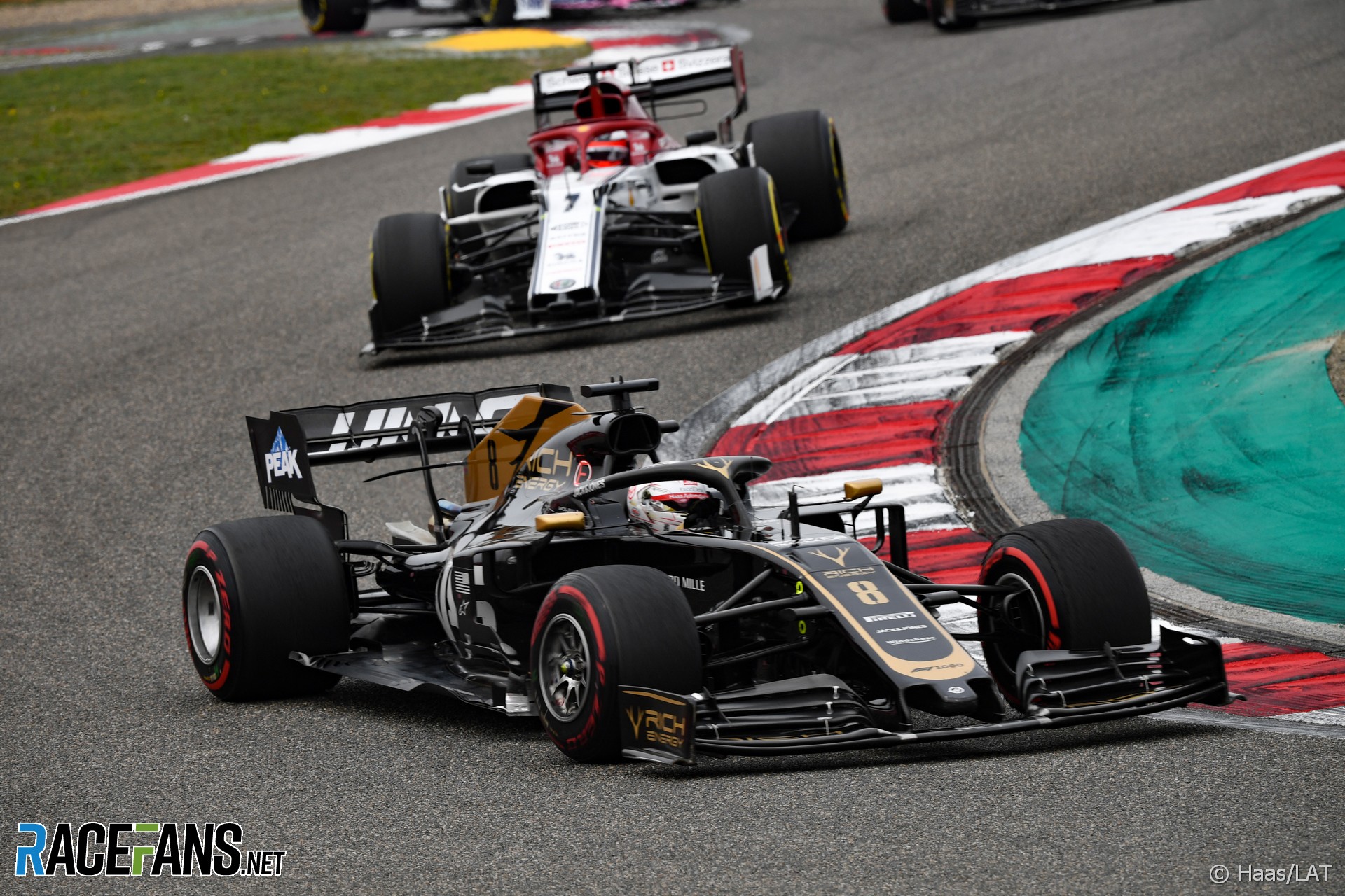 Romain Grosjean, Haas, Shanghai International Circuit, 2019