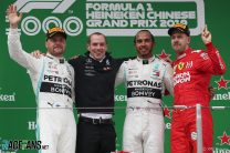 Valtteri Bottas, Lewis Hamilton, Sebastian Vettel, Shanghai International Circuit, 2019