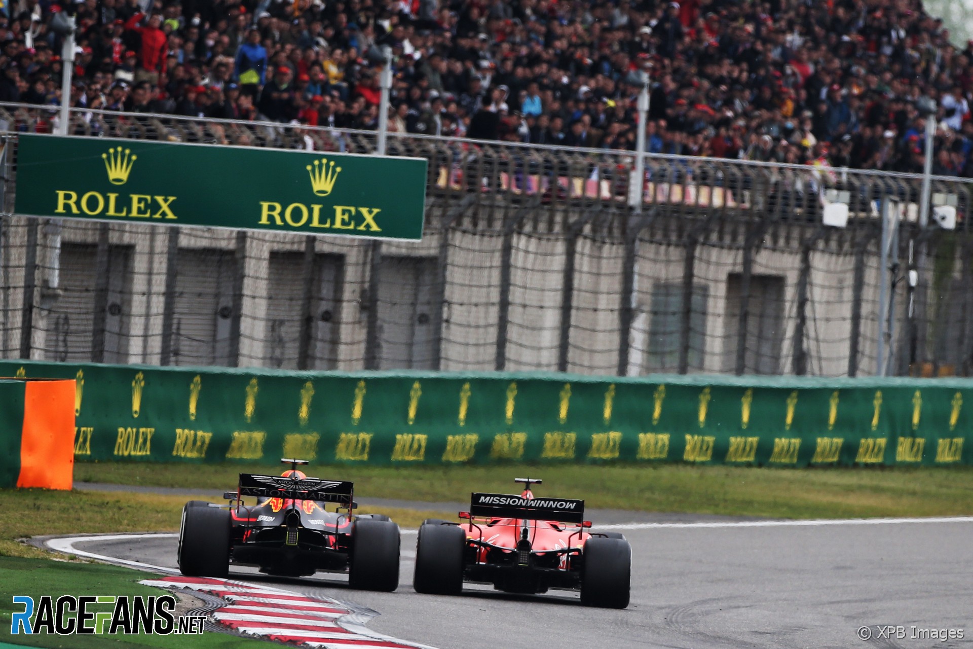 Max Verstappen, Sebastian Vettel, Shanghai International Circuit, 2019