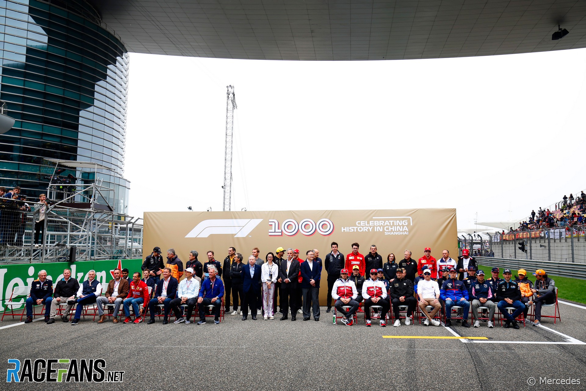 1000th race photograph, Mercedes, Shanghai International Circuit, 2019